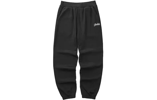 Цветные трикотажные спортивные штаны женские Skechers, Carbon Black/0018