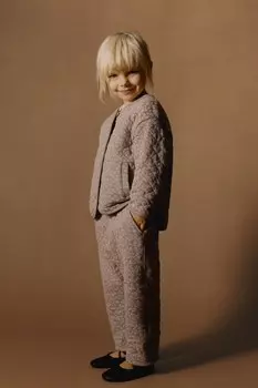 Цветочная куртка ZARA, коричневый/серо-коричневый