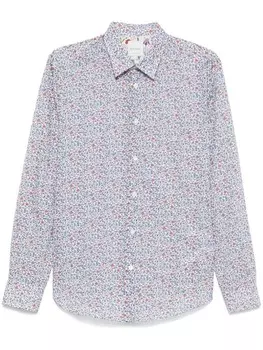 Цветочная рубашка Paul Smith, белый