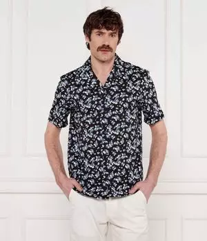 Цветочная рубашка Relaxed fit Michael Kors, черный