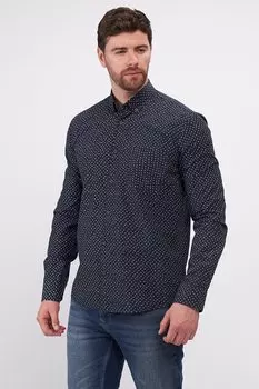 Цветочная рубашка с пуговицами на воротнике Kvl By Kenvelo, белый