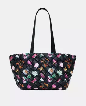 Цветочная сумочка Desigual, черный