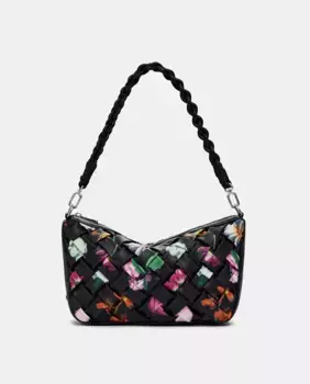 Цветочная сумочка Desigual, черный