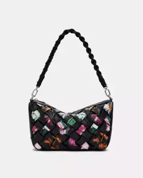 Цветочная сумочка Desigual, чёрный