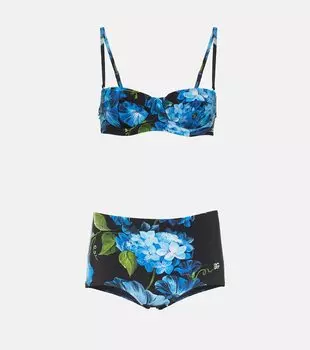 Цветочное бикини Dolce&Gabbana, мультиколор