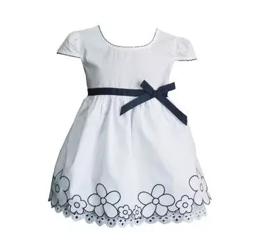 Цветочное платье Cinda, белый