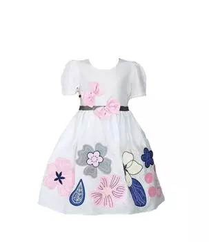 Цветочное платье Cinda, синий