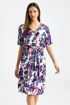 Цветочное платье Greenpoint, белый