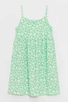 Цветочное платье Lc Waikiki, зеленый