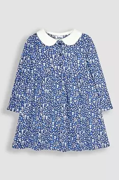 Цветочное платье Питер Пэн Jojo Maman Bb, синий