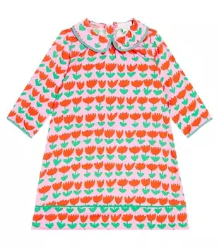 Цветочное платье Stella Mccartney Kids, розовый