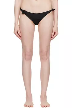 Цветочные бикини-трусики Coperni, черный