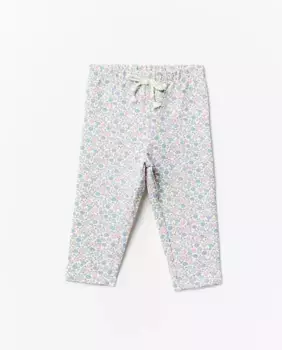 Цветочные брюки Sfera, синий