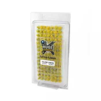 Цветочные Пучки - Желтый, Miniature Basing Tufts (Huge Miniatures)