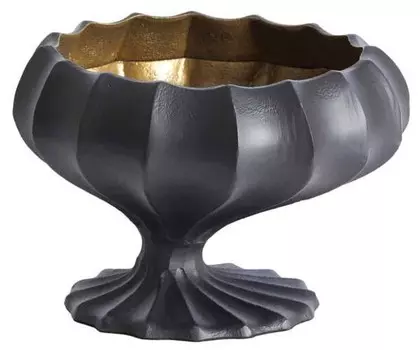 Цветочный горшок Light & Living Mikie, черный