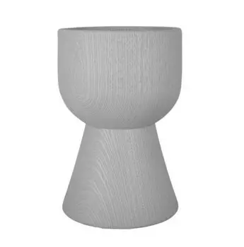 Цветочный горшок Present Time Tam Tam, серый