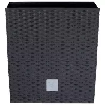 Цветочный горшок Prosperplast «Рато низкий», ШхГхВ: 40х40х40,8 см, антрацит