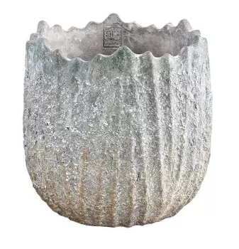 Цветочный горшок PTMD Collection Ellas, серый