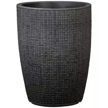 Цветочный горшок Scheurich «40/299 BARCEO HIGH», черный