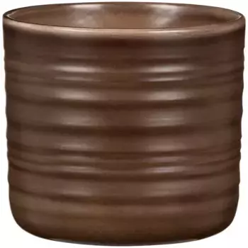 Цветочный горшок Scheurich «SOFT WOOL 28/850», xH: 28,5x26 см, коричневый