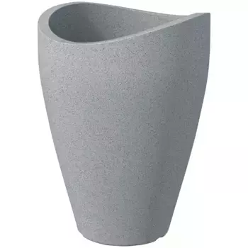 Цветочный горшок Шойрих «40/254» Scheurich, серый