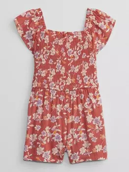 Цветочный комбинезон Gap, розовый