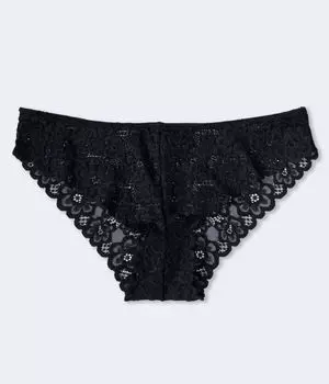Цветочный Кружево Нахальный Aeropostale, черный
