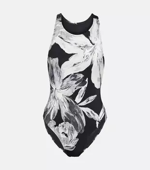 Цветочный купальник DRIES VAN NOTEN, разноцветный