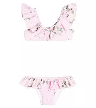 Цветочный купальник Monnalisa, мультиколор