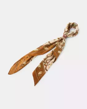 Цветочный платок Araban, коричневый