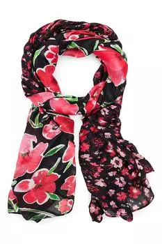 Цветочный шарф Desigual, красный