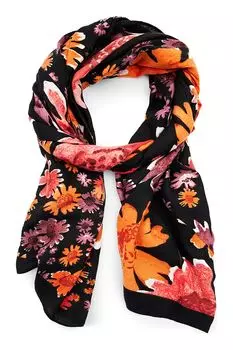 Цветочный шарф Desigual, красный