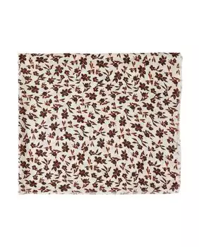 Цветочный шарф на бежевом фоне Tintoretto, бежевый