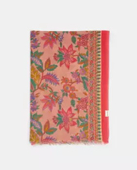 Цветочный шарф Tintoretto, розовый