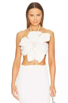 Цветочный топ Patbo, белый