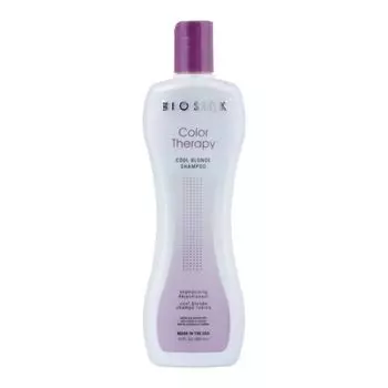 Цветотерапия прохладный шампунь для светлых волос Biosilk, 355 мл