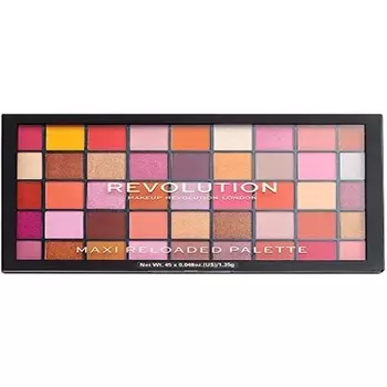 Цветовая палитра теней для век London Maxi Re-Loaded Big Big Love 60.75G для женщин, Makeup Revolution
