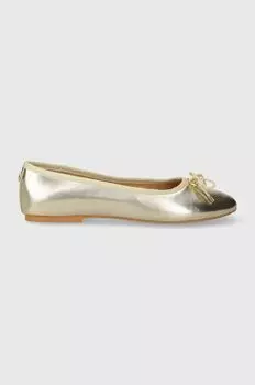 Цветут Балетки Steve Madden, золотой