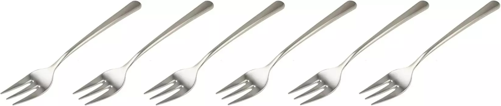 Цвиллинг Дж . Henckels Japan 07141-332 Набор вилок для торта Nova, 6 шт. ZWILLING, Silver