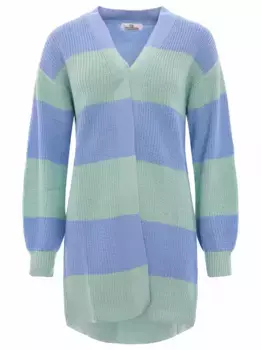 Цвиллингшерц кардиган "Катя" с содержанием шерсти Zwillingsherz, цвет Hellblau Mint