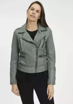 Цыганская кожаная куртка "G2WJovia SF" Gipsy, цвет Sage