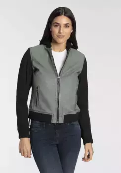 Цыганская кожаная куртка "GWHanja OT", с капюшоном, из смесового материала Gipsy, зеленый