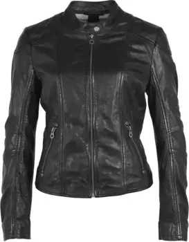 Цыганская кожаная куртка "GWKeili LASV" Gipsy, черный