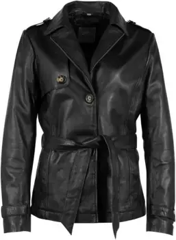 Цыганская кожаная куртка "GWSkady" Gipsy, черный