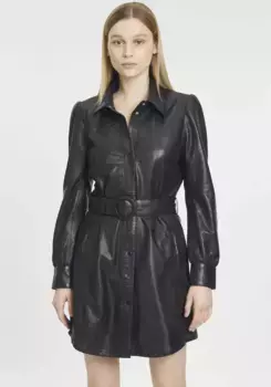 Цыганское платье-блузка "GWLygia RF", с поясом Gipsy, черный