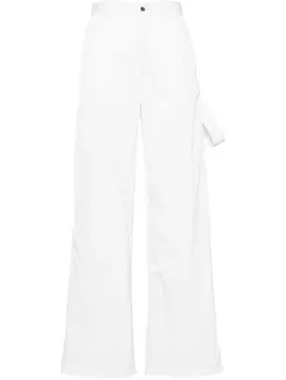 Cynthia Rowley брюки с принтом, белый