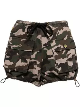 Cynthia Rowley шорты карго, зеленый