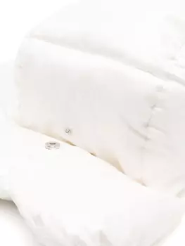 Cynthia Rowley стеганая шапка-ушанка Cloud, белый