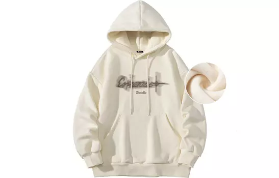 Cypher Code Шифр-код Толстовка унисекс, Белый (на флисовой подкладке)