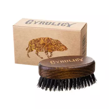 Cyrulicy натуральная картечь для расчесывания бороды и массажа лица, 1 шт.